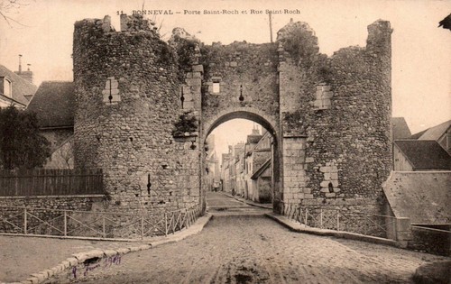 Cpa bonneval porte - cpa,