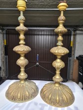 lampadaire bronze