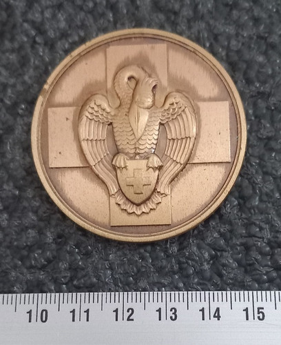 Médaille croix rouge de - croix,