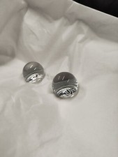 Lot of 2 Gorgeous Lalique Crystal Paper Press Balls