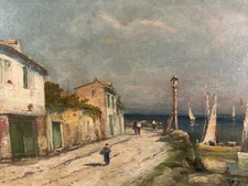 Huile sur toile signée RICARD