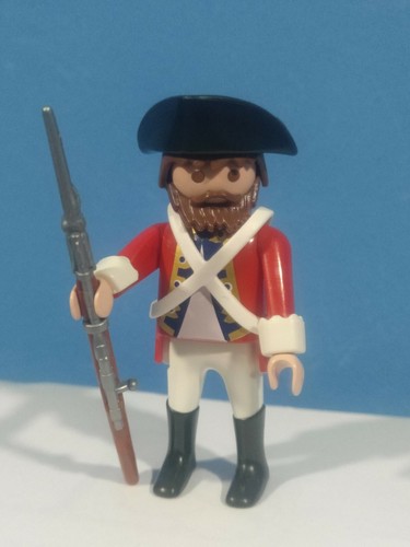 Playmobil soldat anglais armé - soldat,