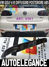 Sous Pare-Chocs VW Golf 6 VI 08-12 Diffuseur R32 Tuning ABS