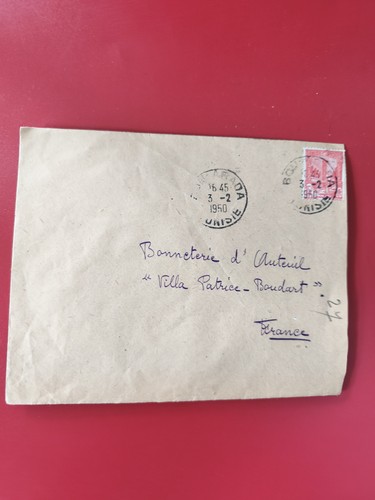Enveloppe affranchie timbre - enveloppe,
