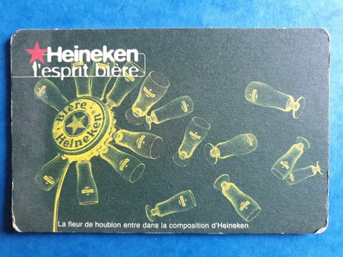 Sous bock heineken - sous, l'esprit