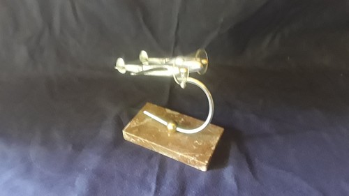 Ancien avion aluminium - ancien,
