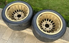 2x Carol Shelby RIMS ZBH Porsche 930 911 10X 15 RSR Rim G RARE 5x130 Wheels