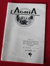 L'AGRIA, Institut Agricole