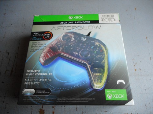 Manette xbox one - afterglow, pdp