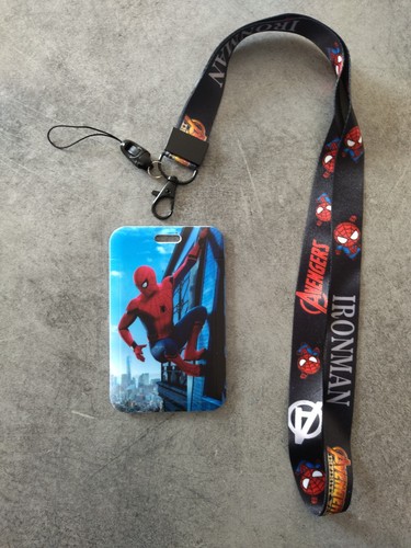 Porte carte badge - carte-badge, spiderman