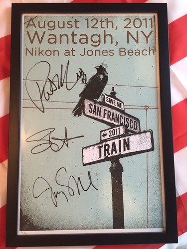 Train signed ltd jones beach - signed,