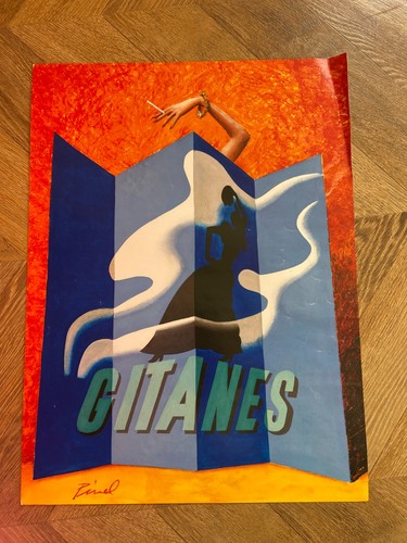 Ancienne affiche publicitaire