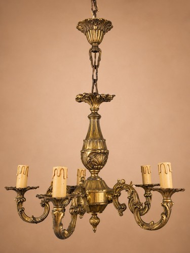 Lustre ancien bronze - en, doré