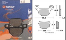 Jeu 2 Plaquette de frein