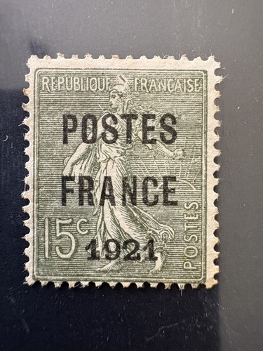 Rare timbre 1921 - rare,