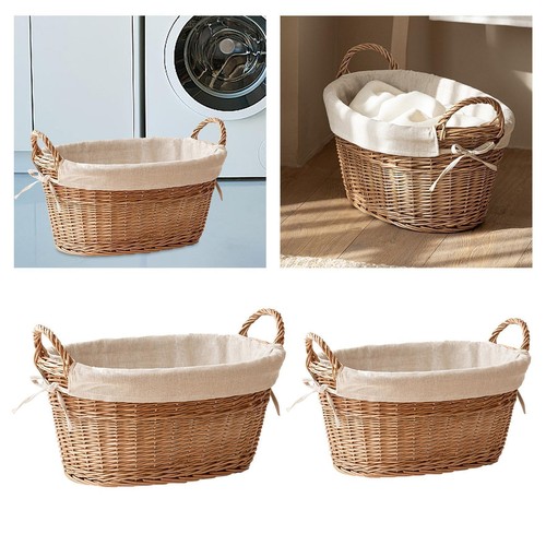 Panier linge osier pour - panier,