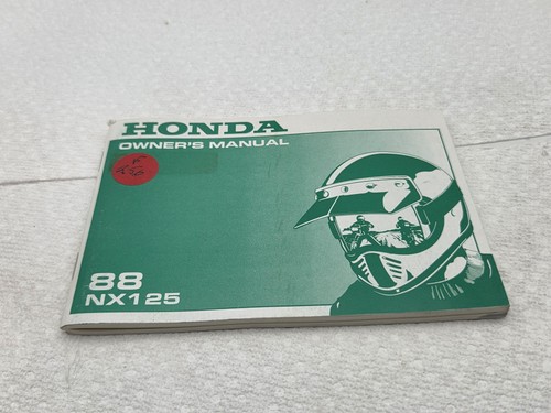 1988 honda nx125 - honda,