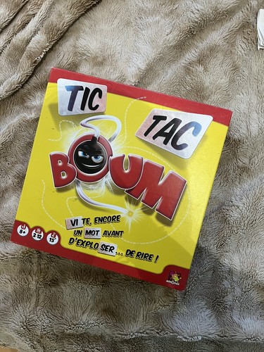 Jeu société tic tac - jeu, boum