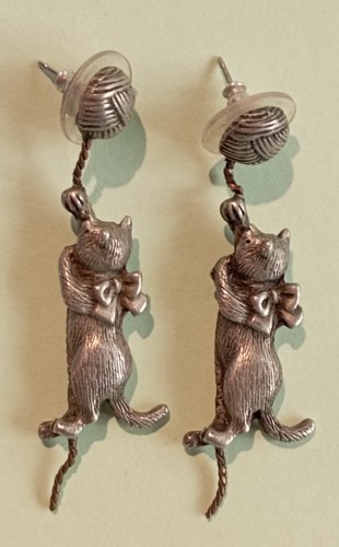 Boucles oreilles chat - boucles,
