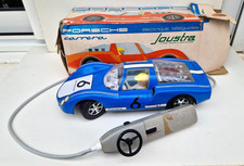 Porsche Carrera bleu en boite