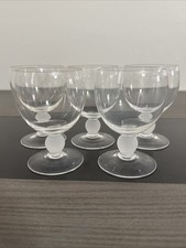 A134- Lot 5 Verres À Vin En