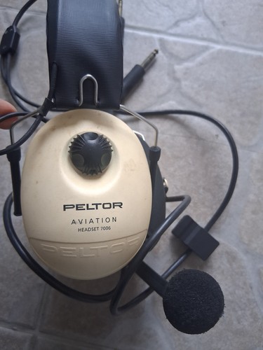 Casque vintage peltor aviation - casque,