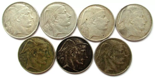 Belgique argent 20 francs - belgique, 7