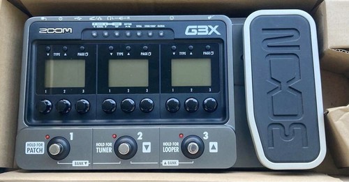 Pédale multi effets zoom - pédale, g3x