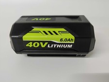 40V 6.0Ah Battery for Ryobi 40 Volt Lithium OP4050 OP40602 OP40261 OP4060 OP4030