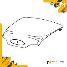 Cache top case SHAD alluminio