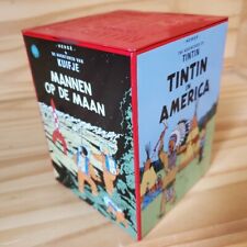 TinTin Chocolats Herge Tin 2014 Manne Op De Maan / au Tibet / America / Cigarros