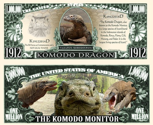 Dragon komodo billet - dragon, de