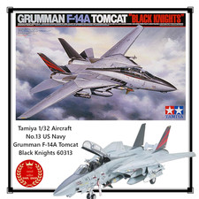 Tamiya 1/32 Aircraft No.13 US Navy Grumman F-14A Tomcat Black Knights 60313 JP