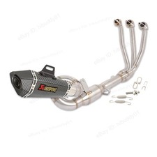 675SS 2024 2025 for CF-Moto 675SR Slip On Exhaust System Header Mid Muffler Pipe