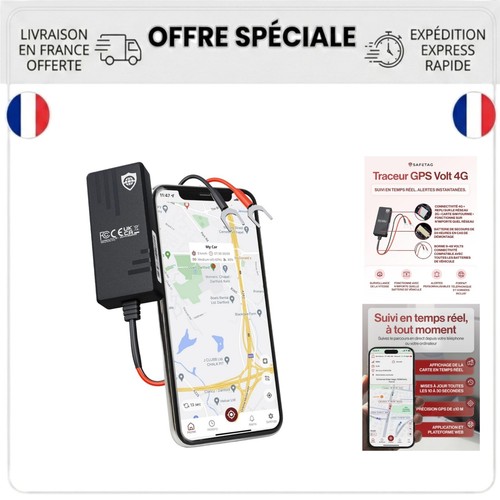 Safetag volt traceur gps - safetag,