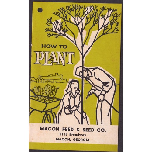 Vintage how plant pamphlet - to,