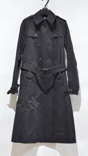 Used Dior Homme Trench Coat Jacket Outer Black Color Mens Size 40 Very Rare