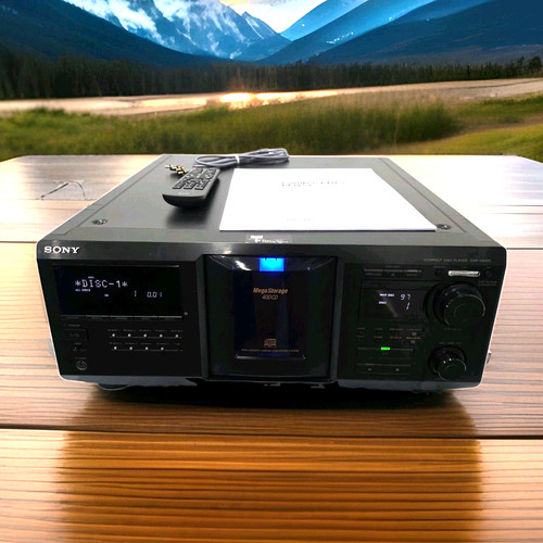 Sony cdp cx455 changer - sony, cd