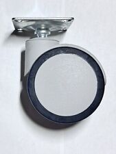 1x IKEA CASTER WHEEL 75mm SWIVEL TWIN W/ PLATE MOUNT BENNO TV UNIT