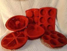 Lot  De 6 Moules En Silicone