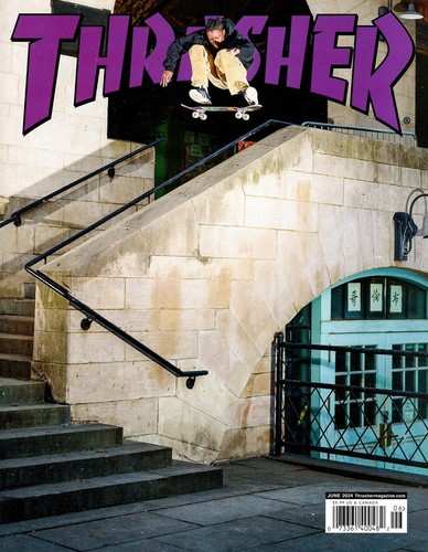 Thrasher skateboard magazine - thrasher,