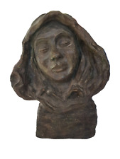 GRANDE SCULPTURE BUSTE TERRE