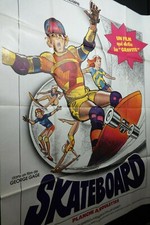SKATEBOARD planche a roulettes  ! affiche cinema vintage 1976