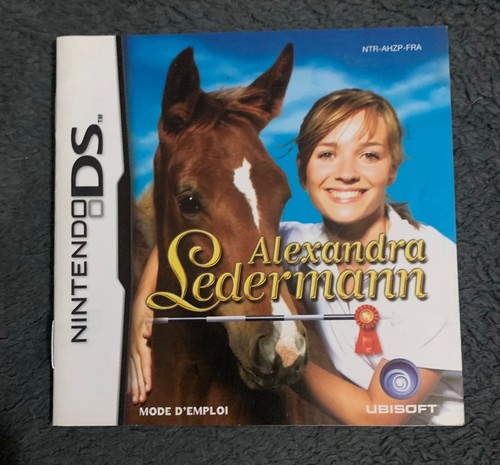 Notice jeu nintendo ds - notice, de