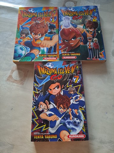 Lot mangas inazuma eleven - lot,