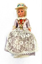 POUPÉE SOUVENIR - JEUNE FILLE AU CHAPEAU