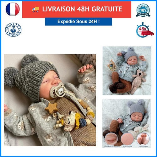 Poupée reborn garçon cm - garçon, 43