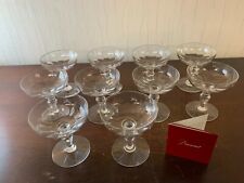 11 Baccarat Crystal Champagne Cups (Price Per Piece)
