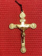 Croix Ancienne Laiton Souvenir