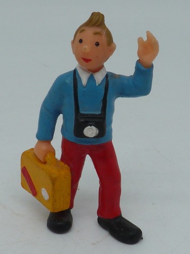 Ancienne figurine pvc tintin - ancienne,